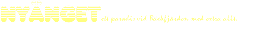 NYÄNGET ett paradis vid Bäckfjärden med extra allt.